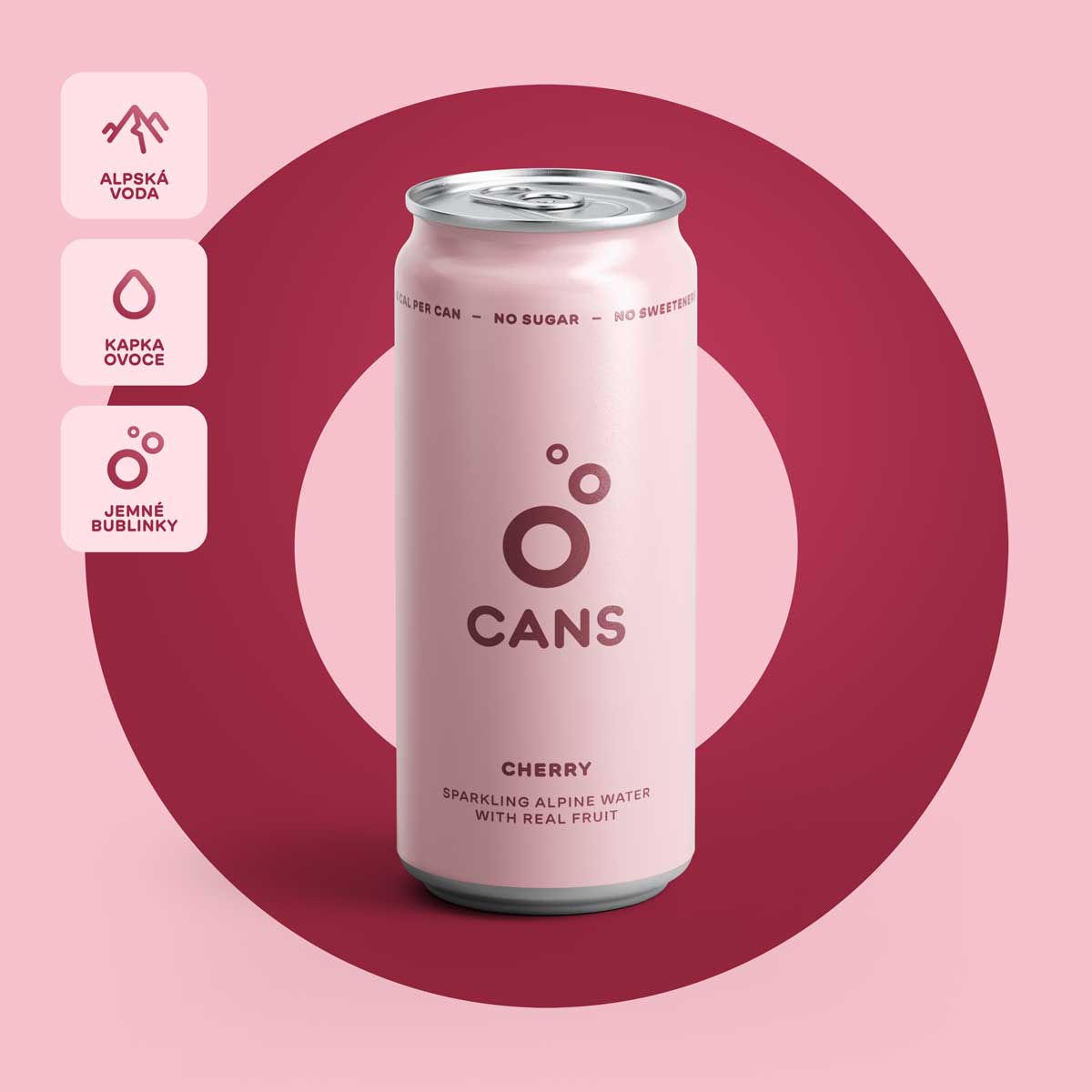 CANS VIŠEŇ & TŘEŠEŇ -- 24 × 330ml